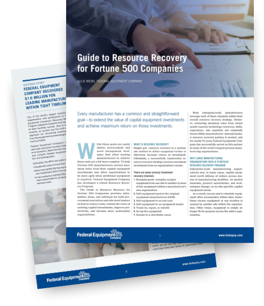Guide to Resource Recovery for Fortune 500 Companies