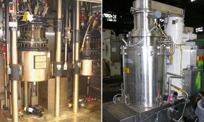 Auction: Chemical Gear: Stainless Steel Vessels, Reactors & Process Equipment