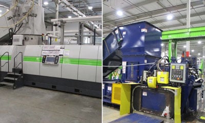 Auction: Like-New Plastic Film Recycling Plant from Natura PCR in Waller, TX