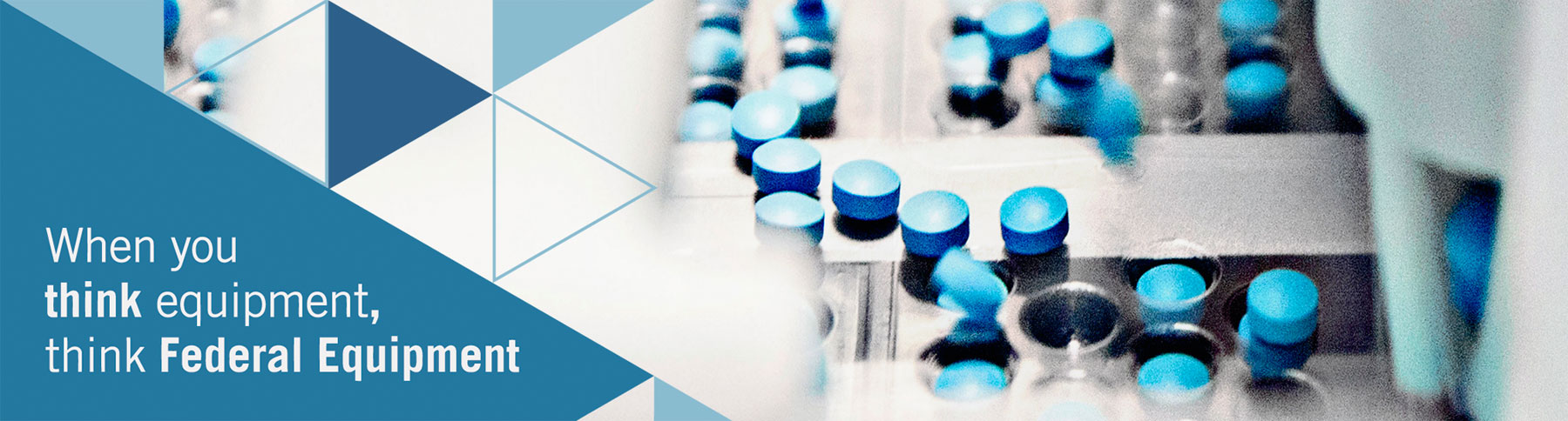 Federal Equipment Company sells used pharmaceutical processing equipment