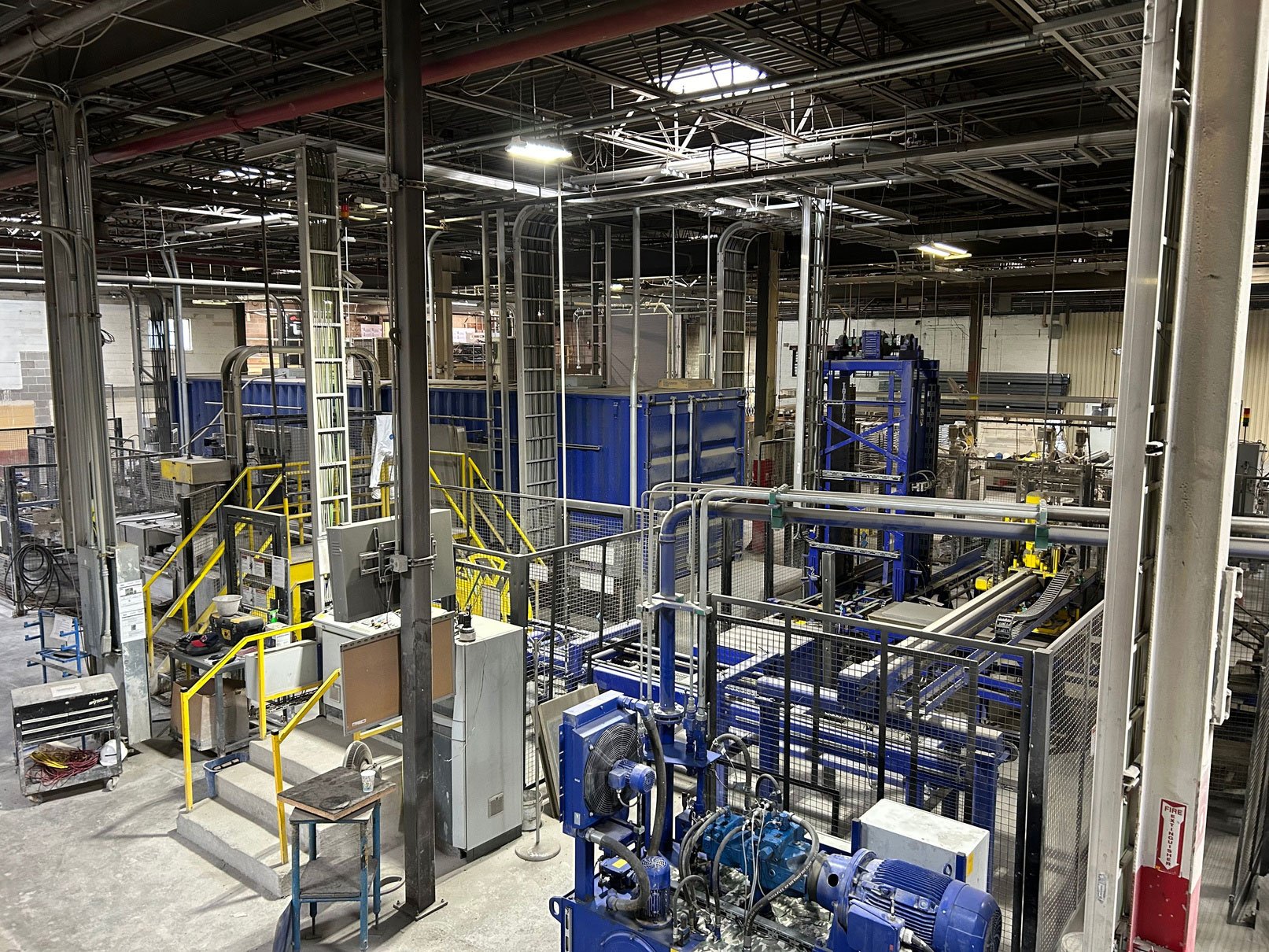 Floor access panel plant