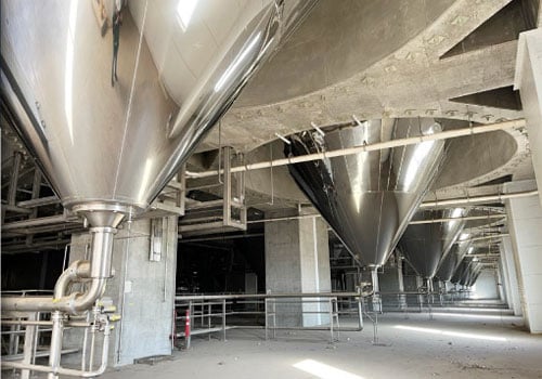 Unused brewery items, located in Mexico