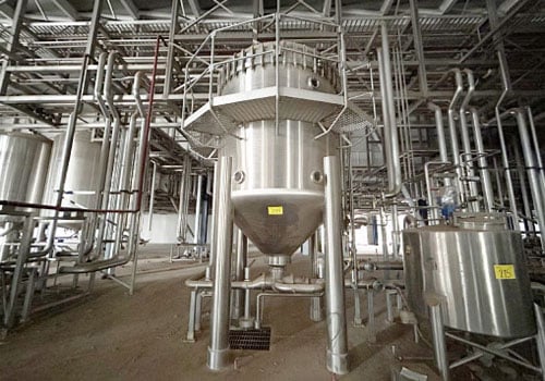 Unused brewery items, located in Mexico